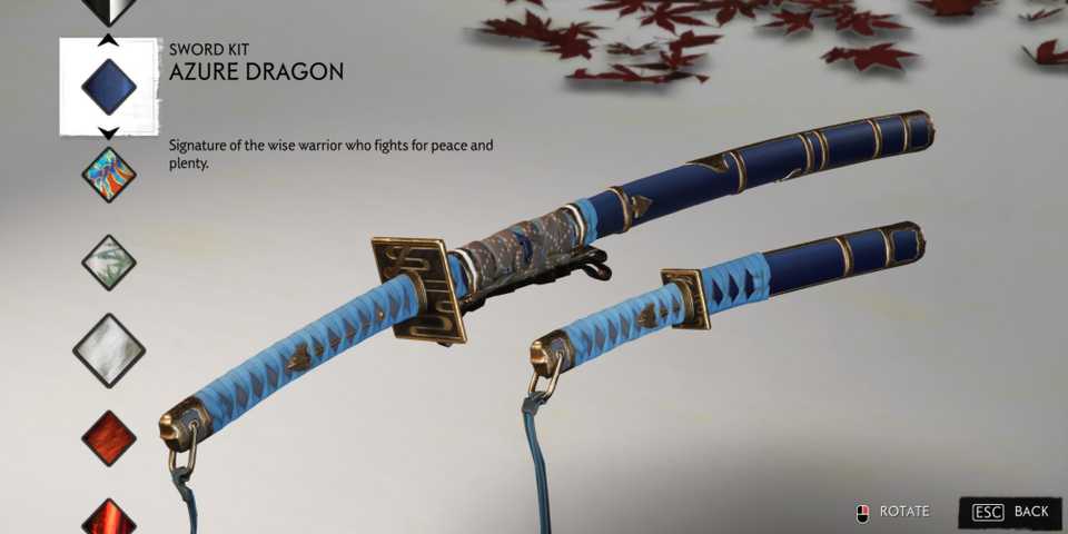 Azure Dragon in ghost of tsushima