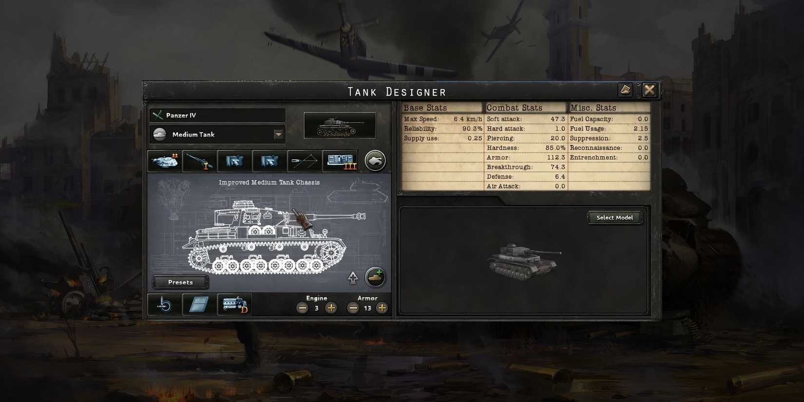 Balanced Medium Frontline