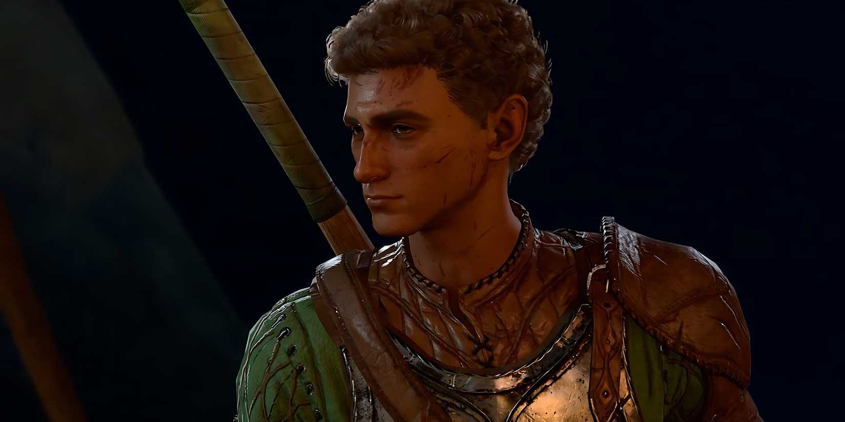 Aradin at Emerald Grove in Baldur's Gate 3