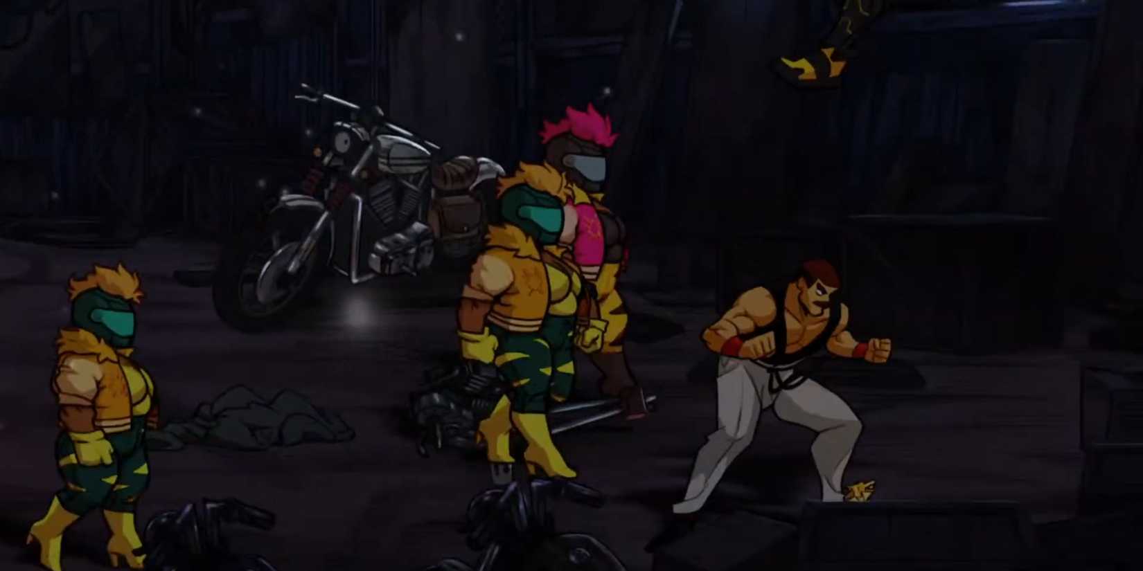 Barbon charge Streets of Rage 4