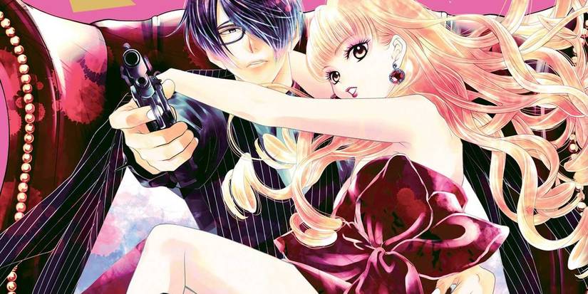 Two characters holding each other in Yakuza Lover