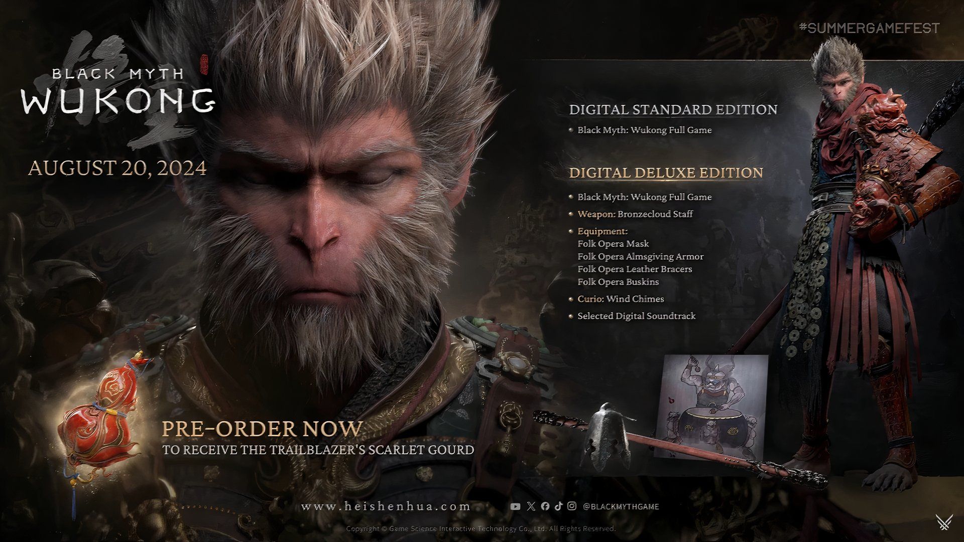 Black Myth: Wukong Special Edition Contents and Pre-Order Bonuses 