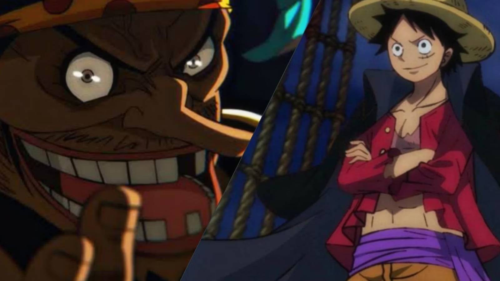 Blackbeard and Luffy