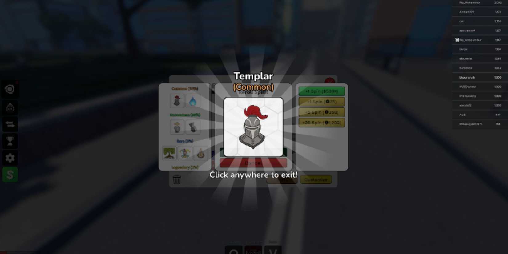 Bladers Rebirth Spirits