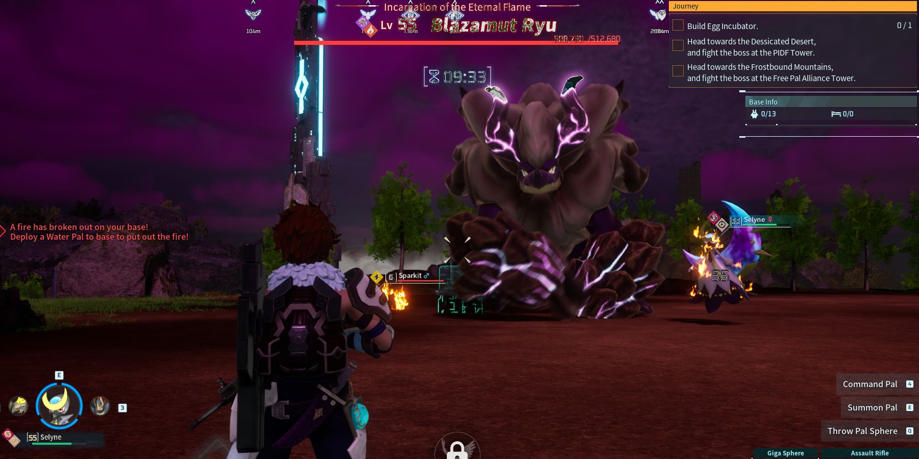 How to Beat and Catch Blazamut Ryu in Palworld