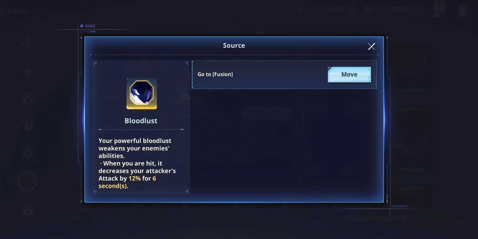 Bloodlust Blessing Stone