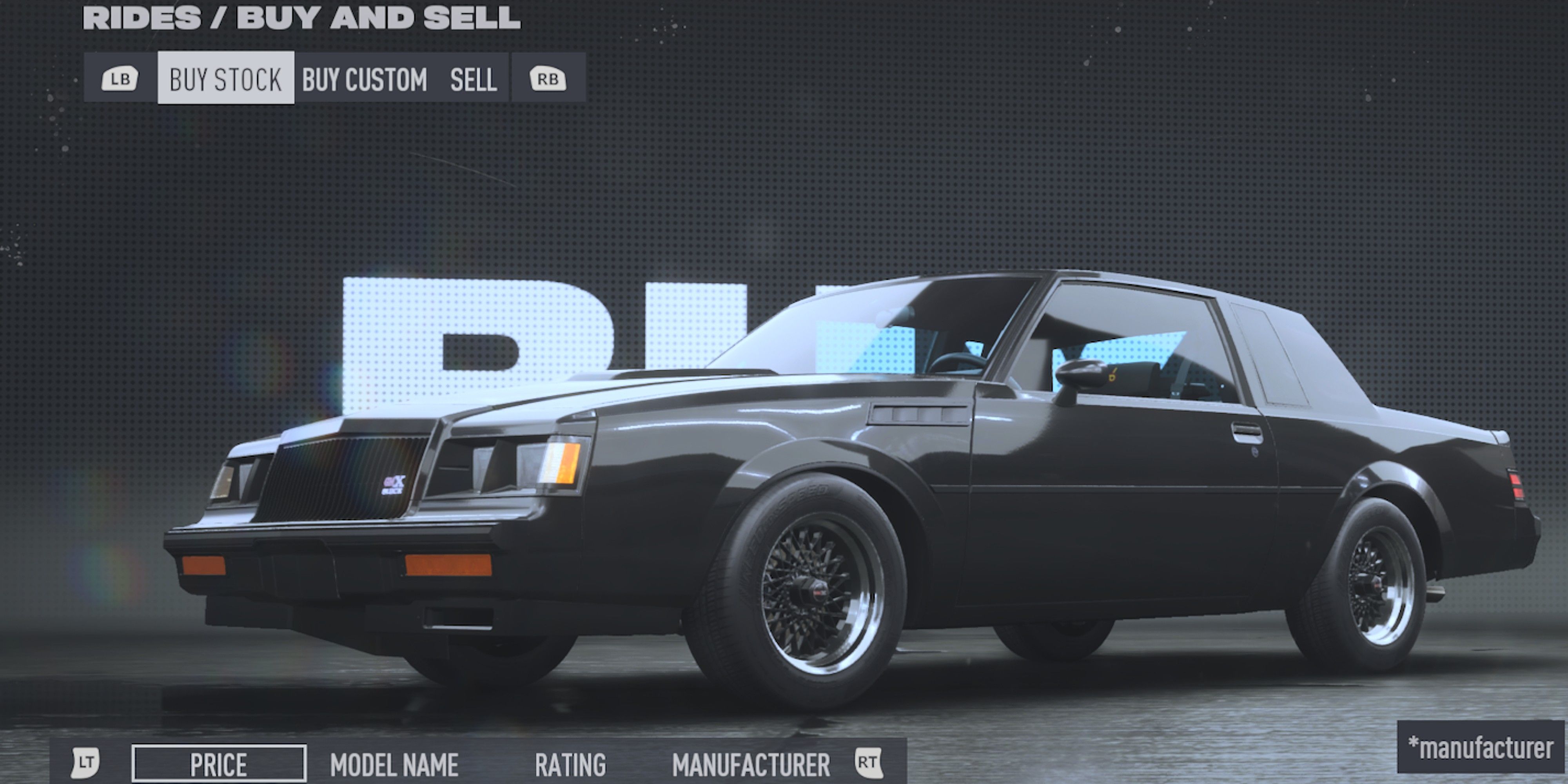 Need For Speed Unbound Buick Grand National GNX