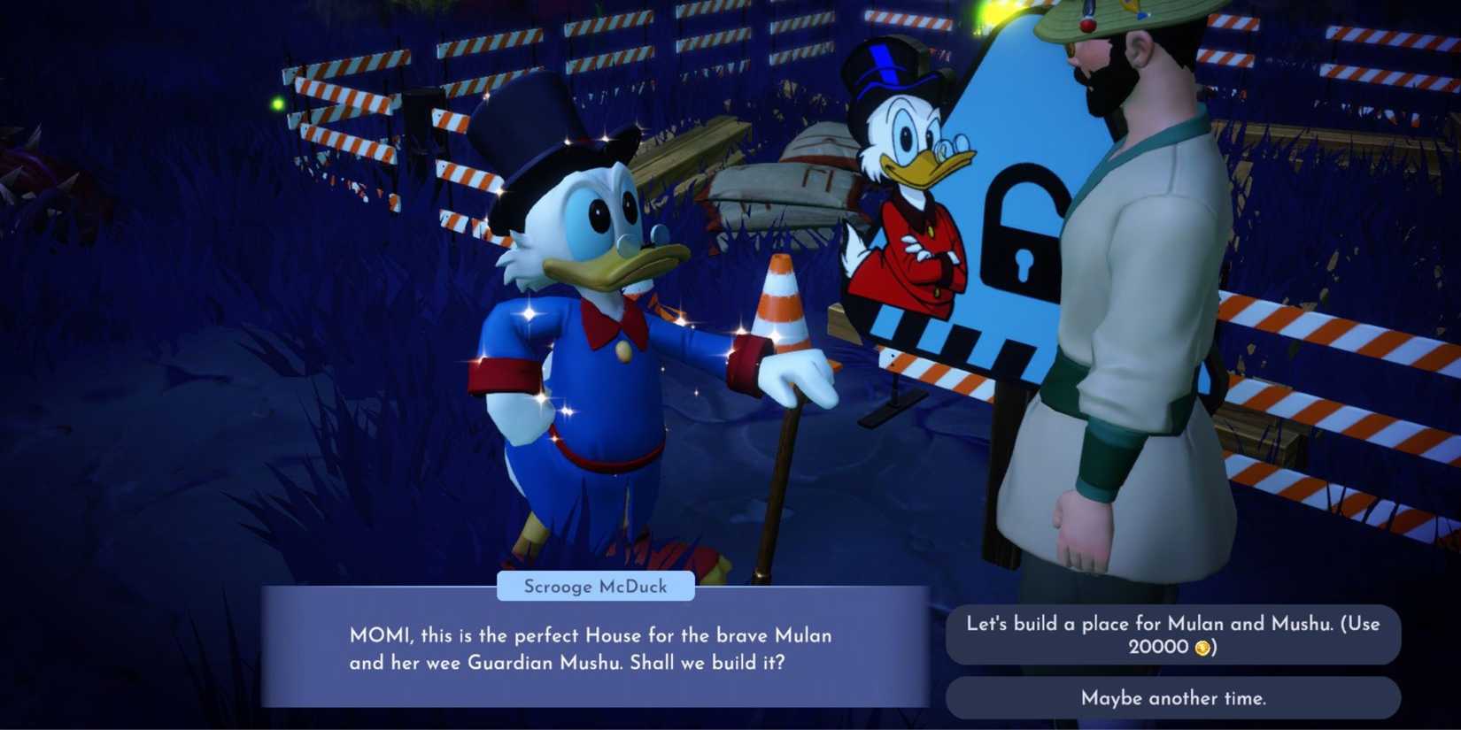 building mulan's house in disney dreamlight valley