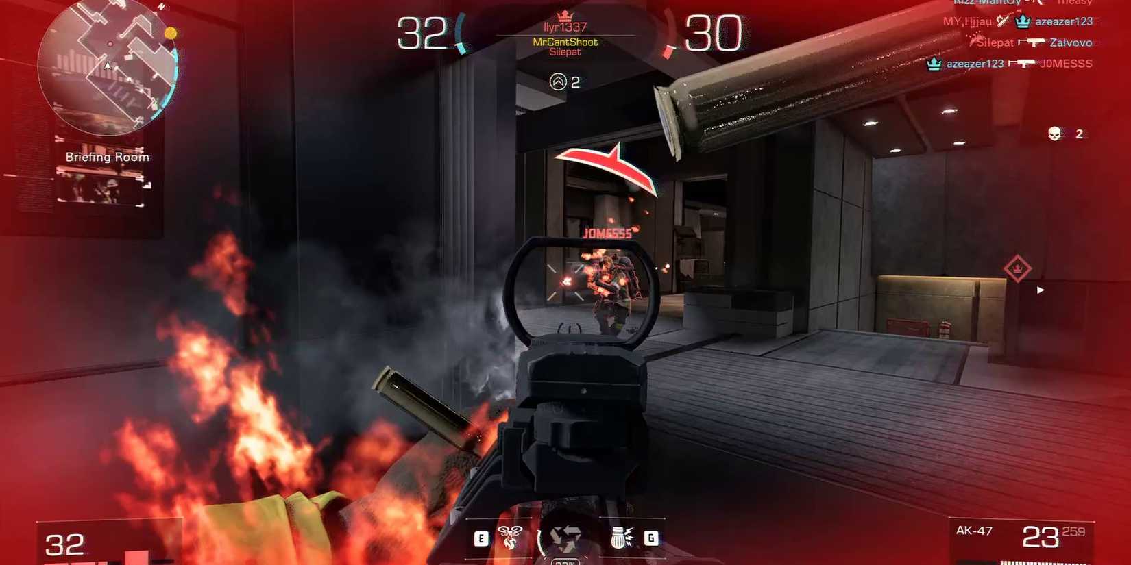 burning enemies xdefiant