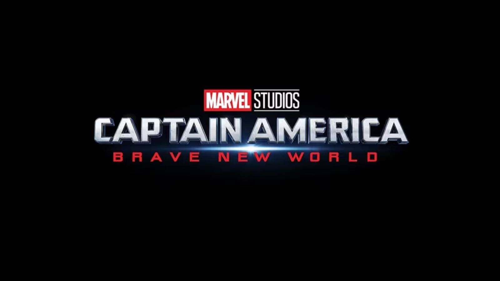 Captain America Brave New World Logo