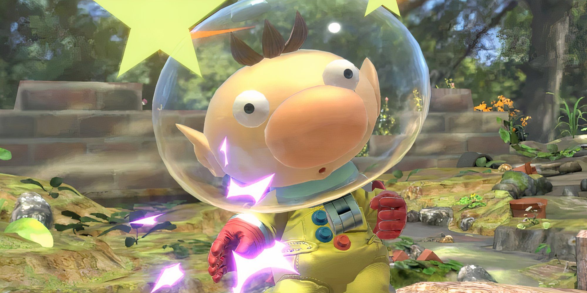 Captain Olimar in Pikmin