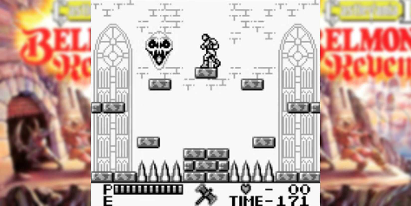 Castlevania II Belmont's Revenge Dracula last fight game boy version