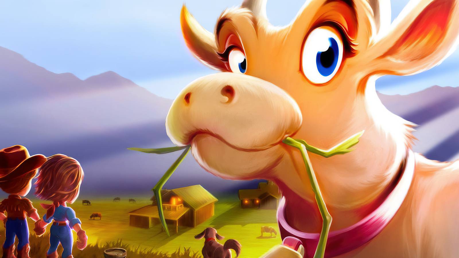 Official pre-release artwork for Cattle Country