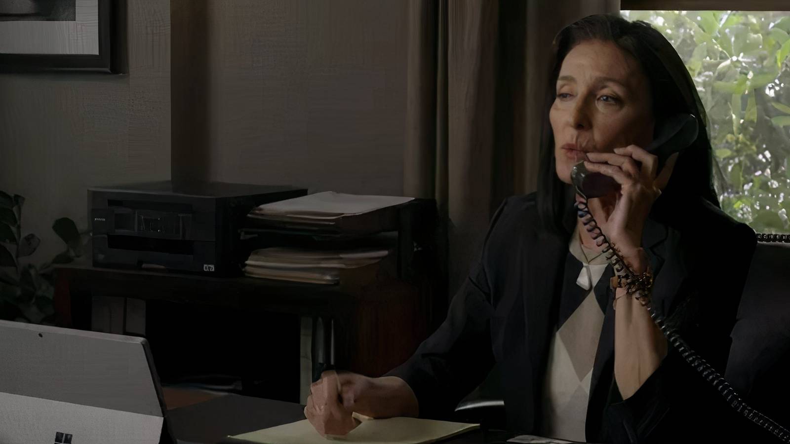 chandler on the phone