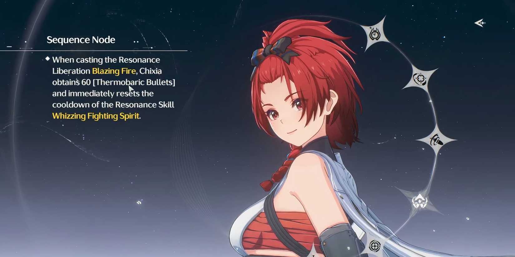 Chixia Build with her sequence node explanation