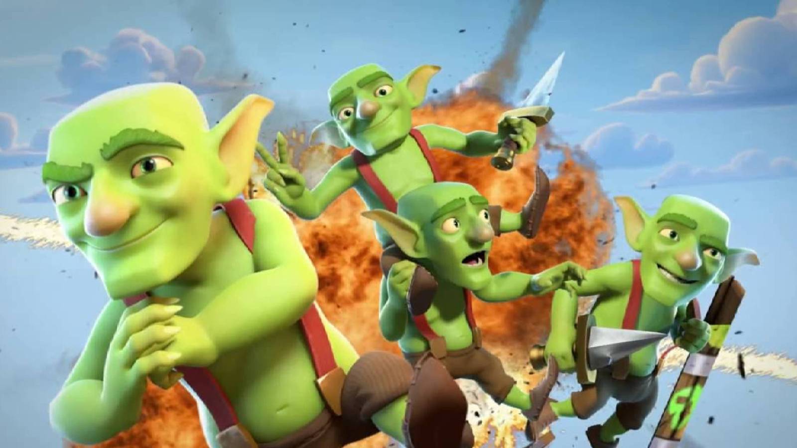 clash royale goblin party hut deck