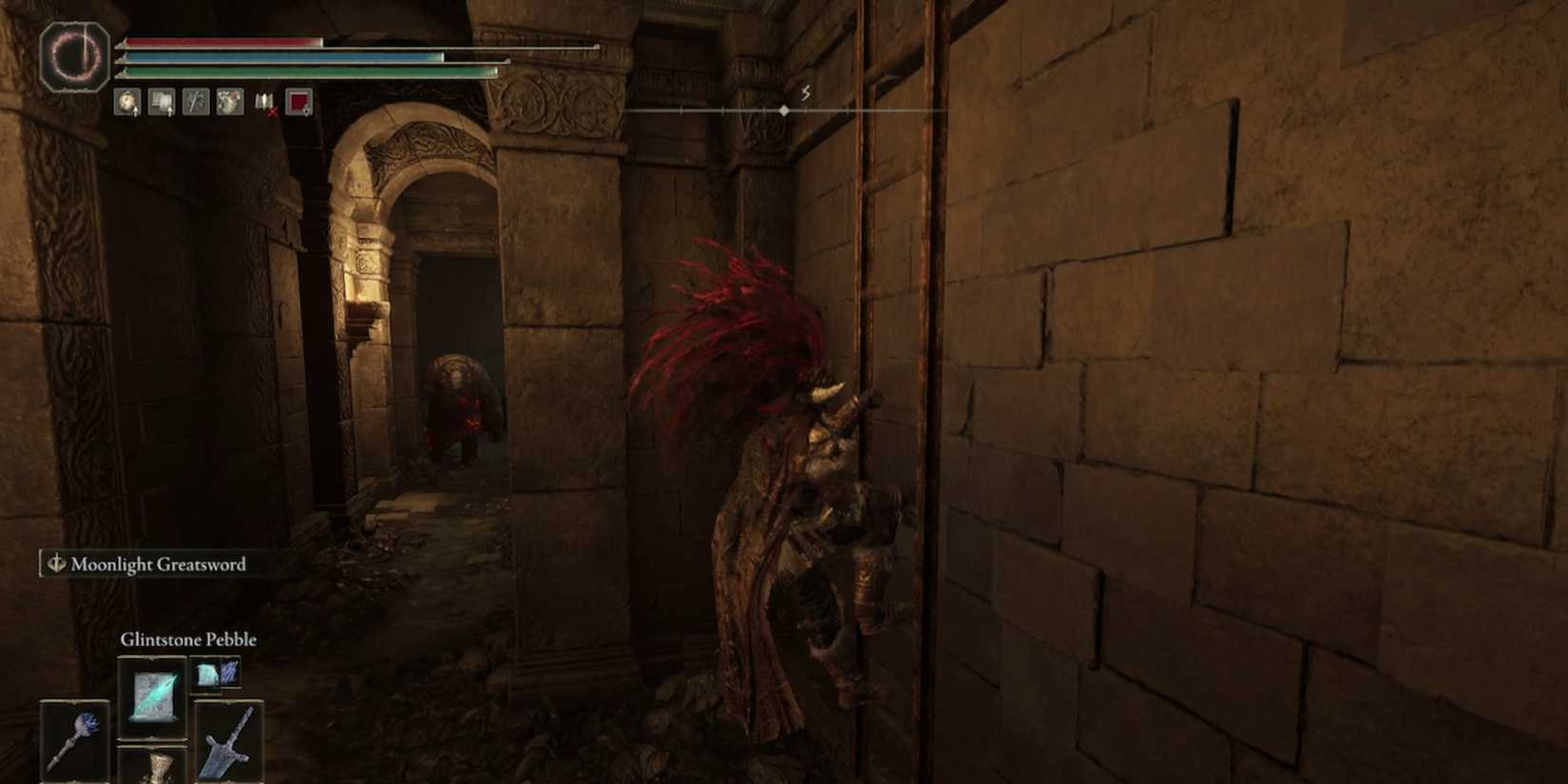 climbing stairs in elden ring shadow of the erdtree