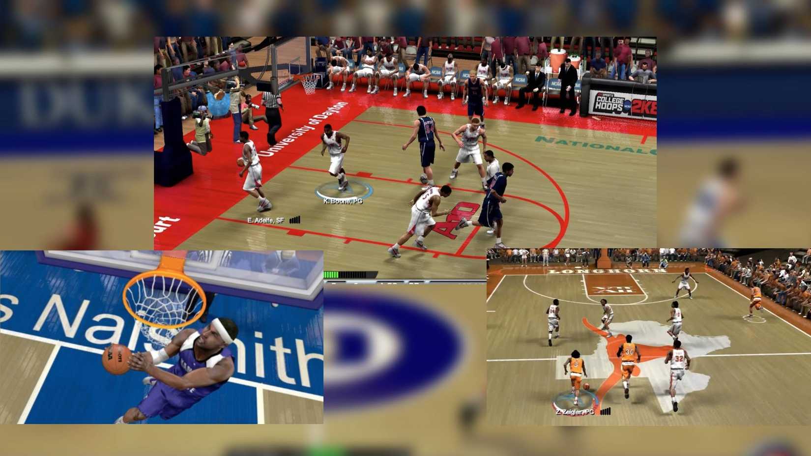 College Hoops 2K8 career mode NCAA basketball