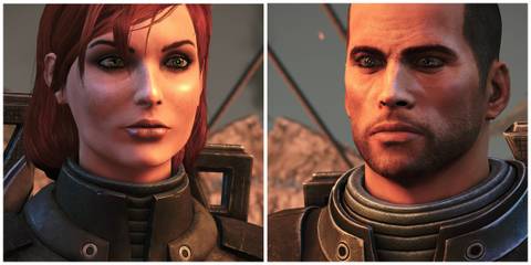 male and female shepard mass effect