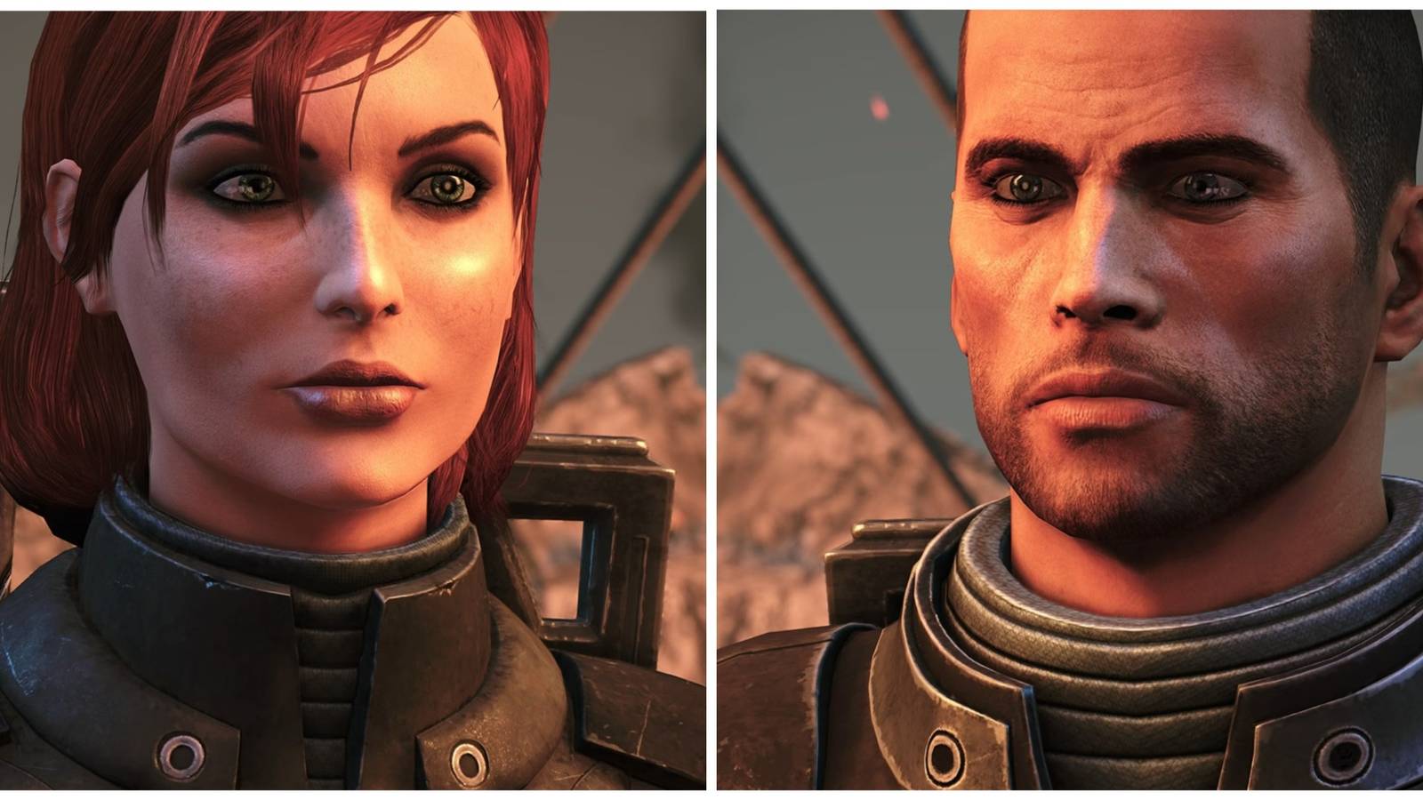 male and female shepard mass effect