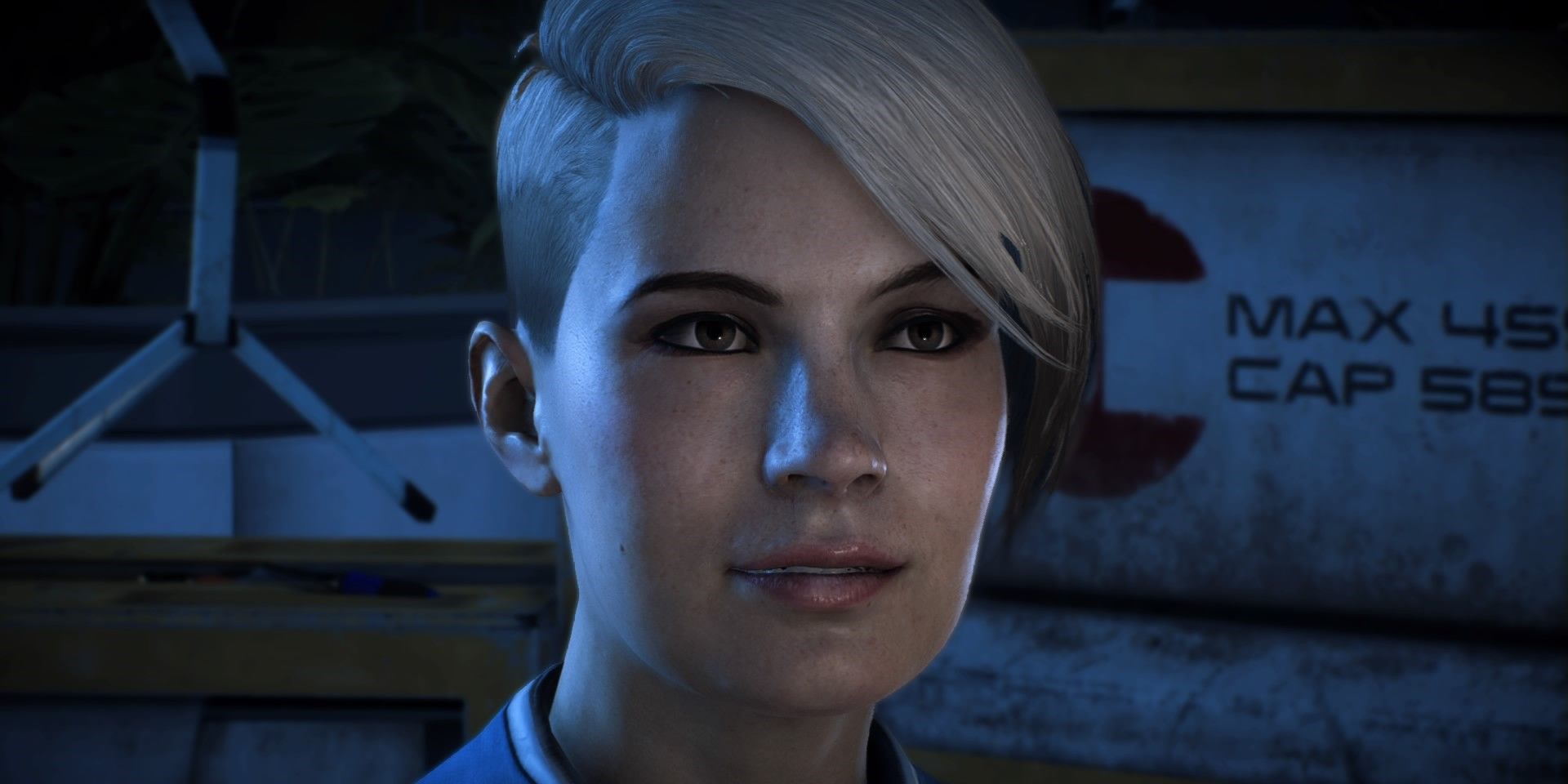 Cora on the Tempest in Mass Effect Andromeda