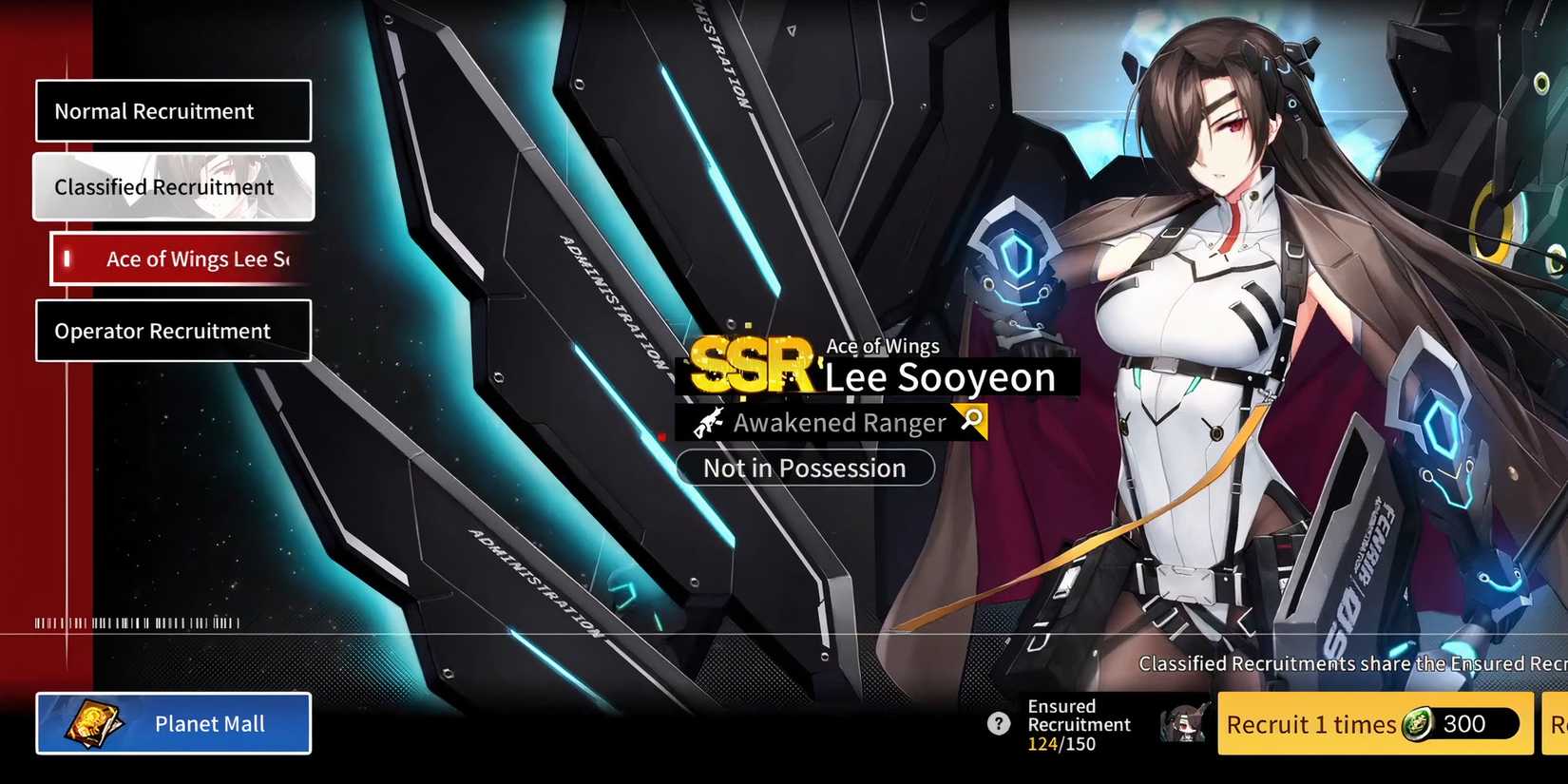 Counter Side Lee Sooyeon Banner Page