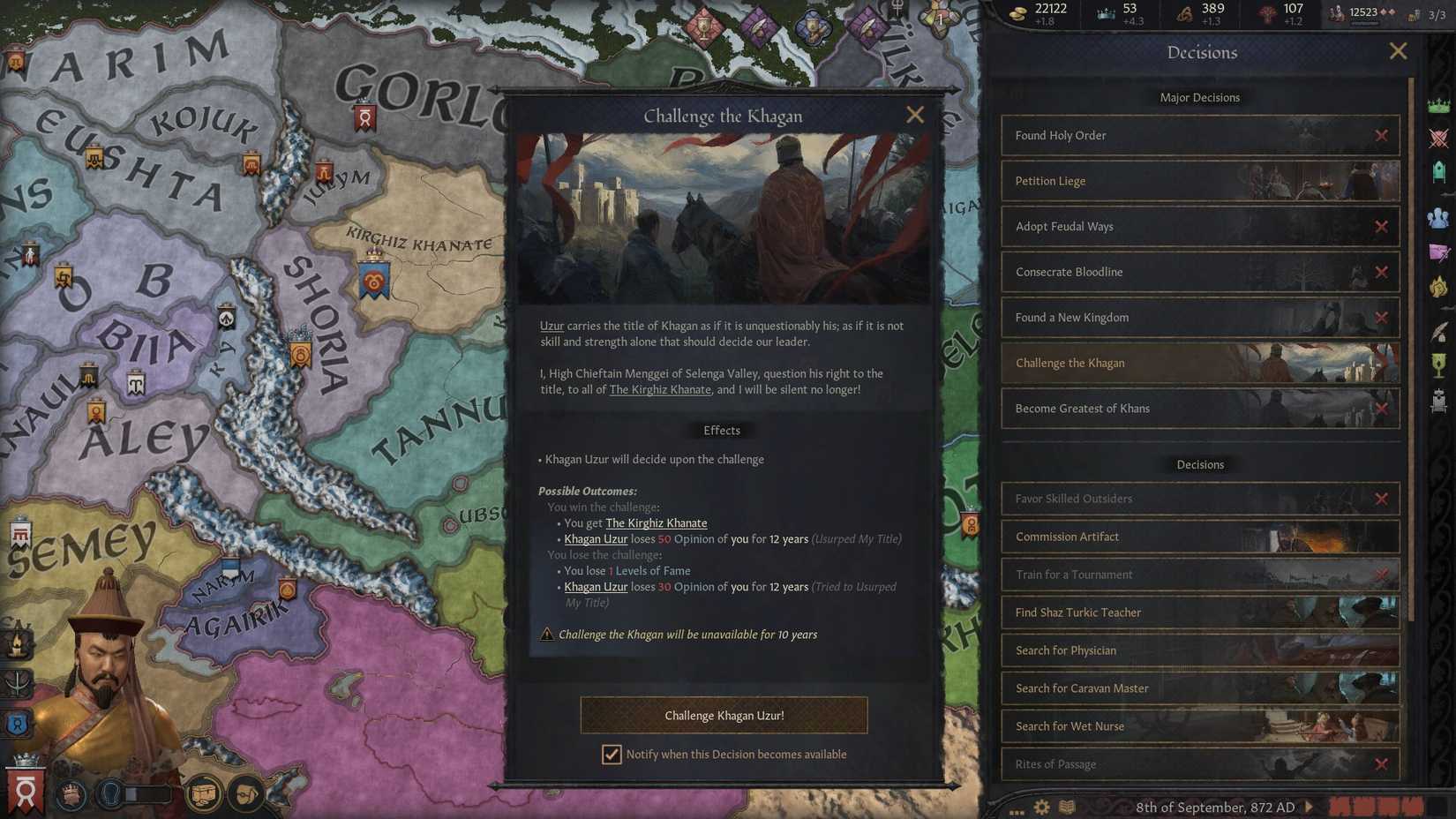 Crusader Kings 3 Challenge the Khagan