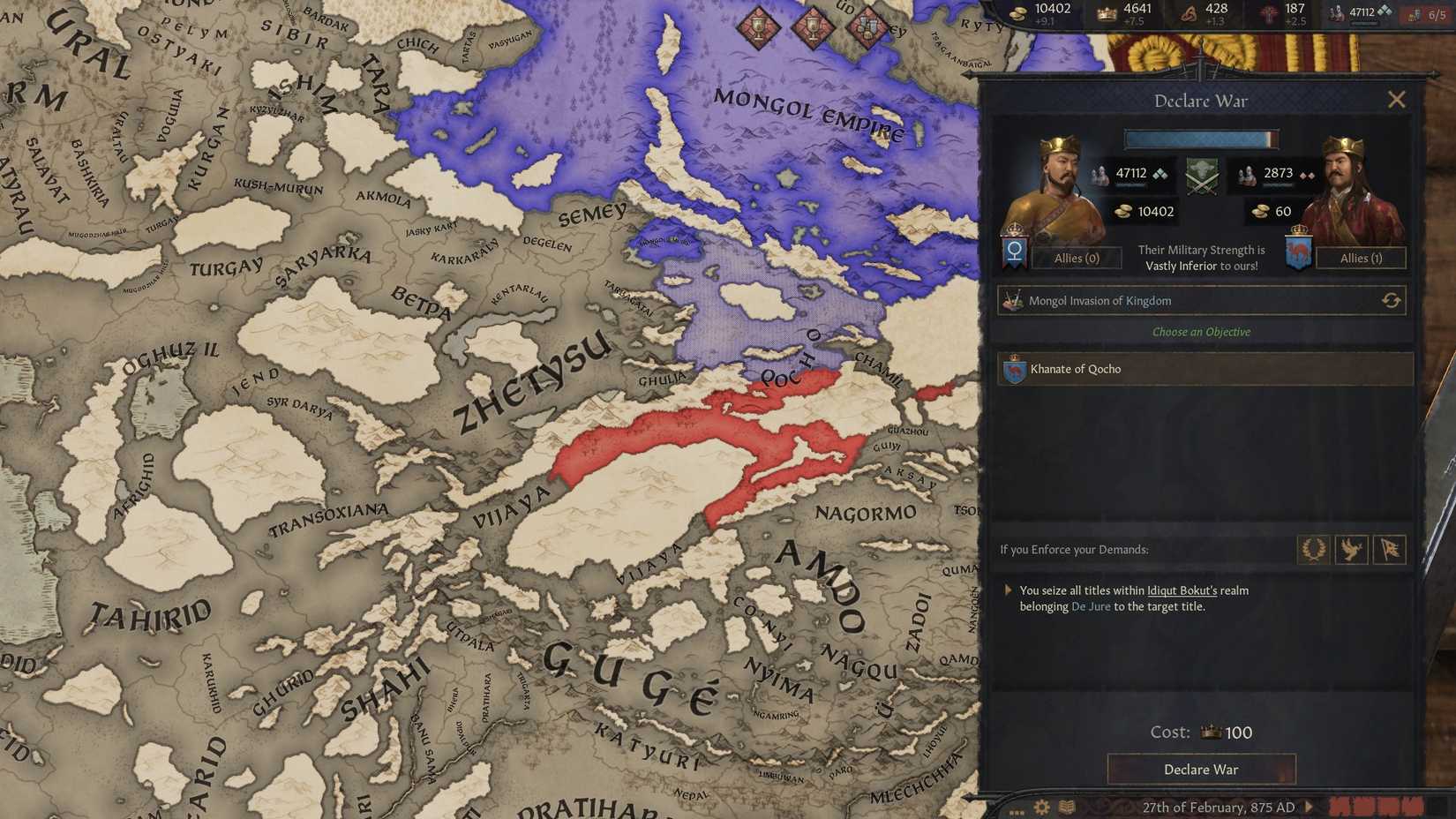 Mongol Conquests | PPT, image size:1650x928