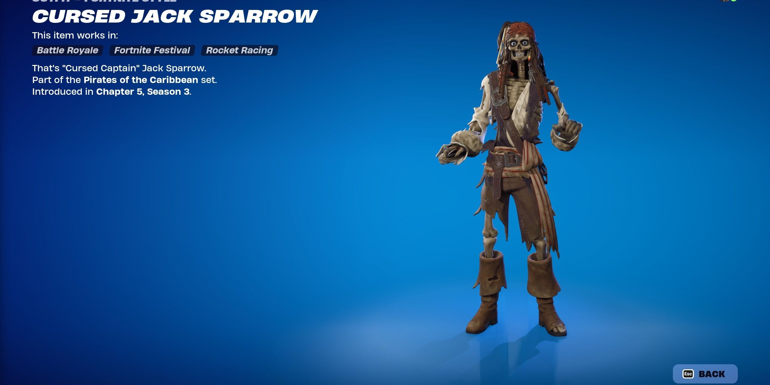 Cursed Jack Sparrow