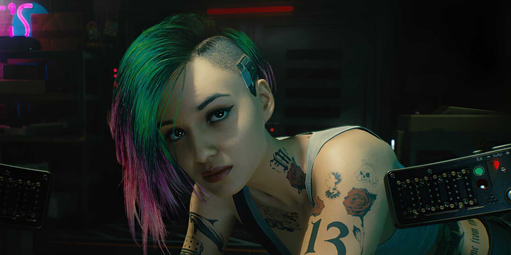 cyberpunk 2077 judy alvarez screenshot