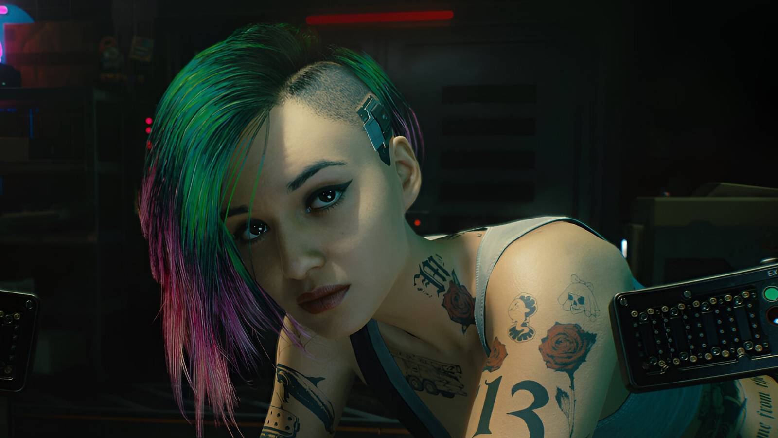 cyberpunk 2077 judy alvarez screenshot