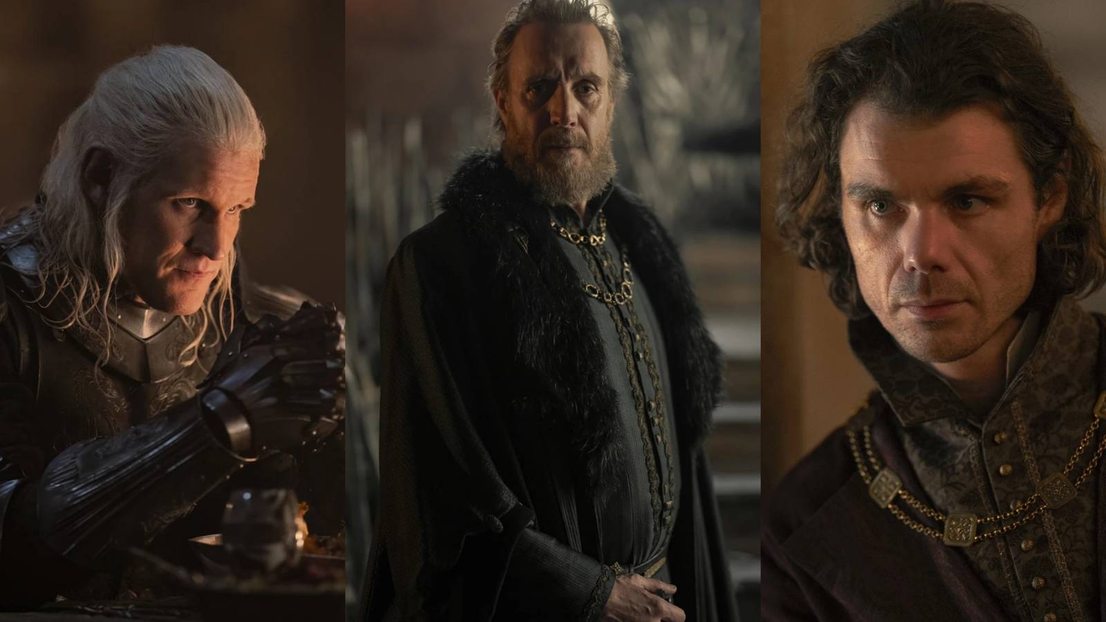 Daemon, Otto and Larys in House of the Dragon