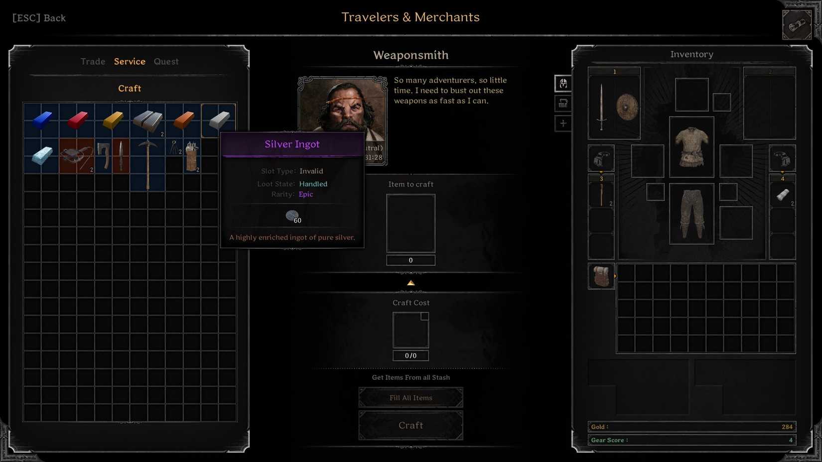 dark and darker silver coin use