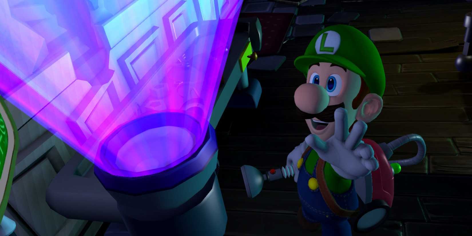dark light device luigi's mansion