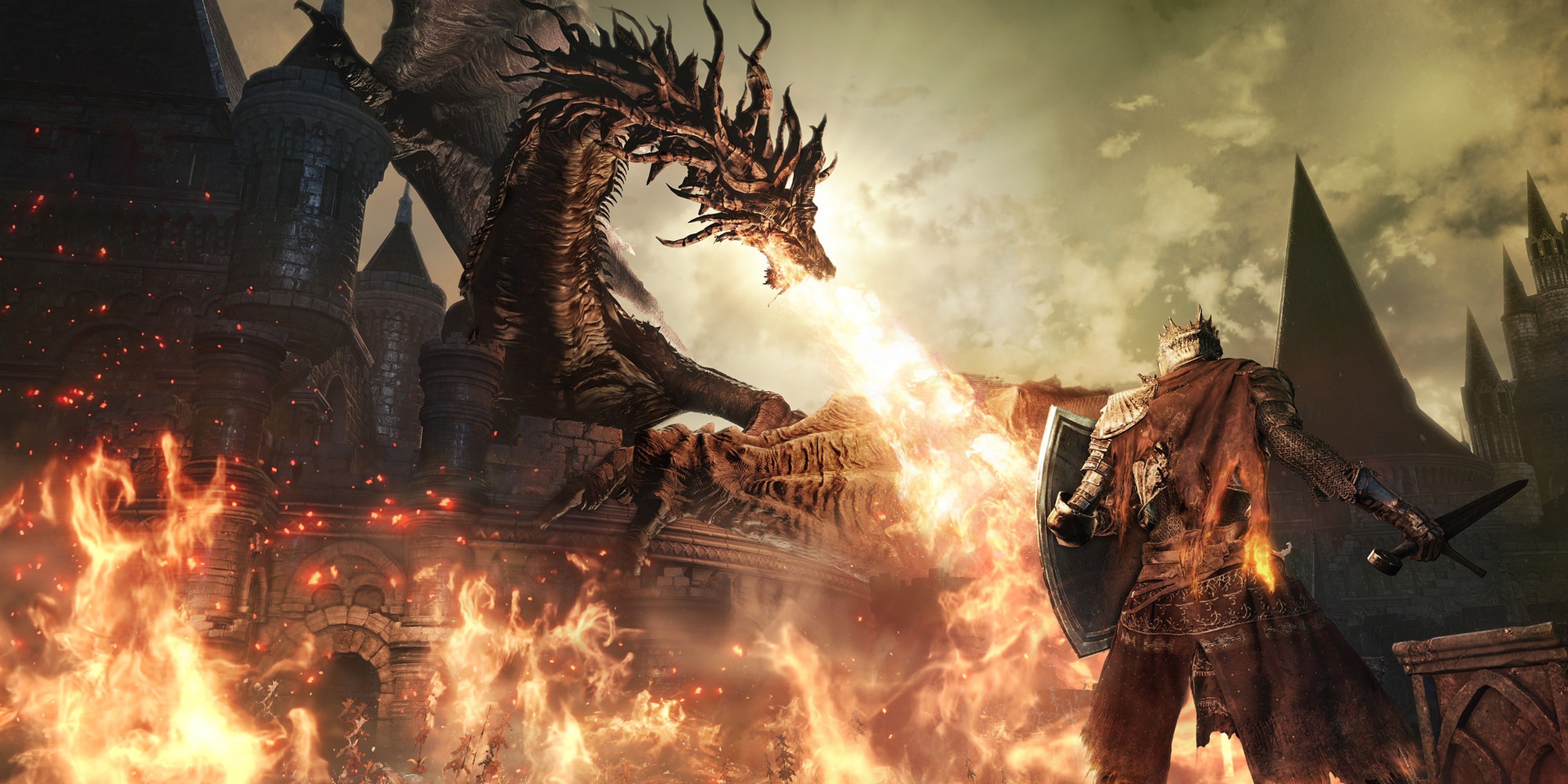 Dark Souls 3 Fire Dragon Encounter