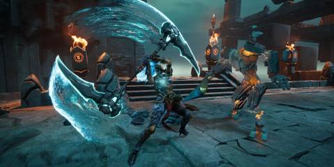 Darksiders 3 Fury Fights With Dual Scythe