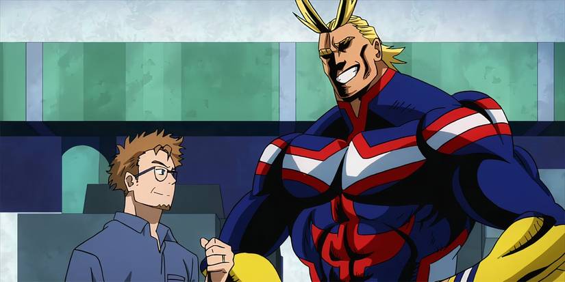 David Shield and All Might