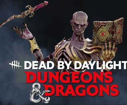 dead by daylight dungeons & dragons logo the lich fog background
