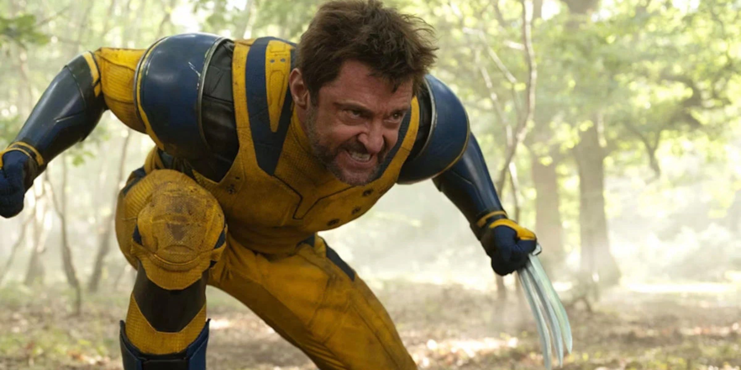 deadpool & Wolverine hugh jackman wolverine in yellow suit