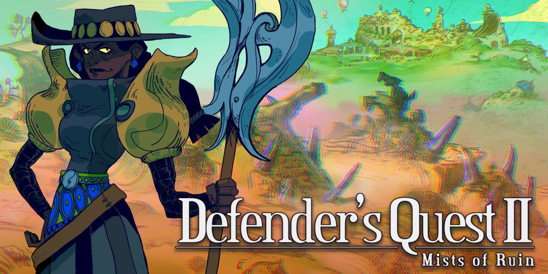 Defender's Quest 2 Mists of Ruin Key Art