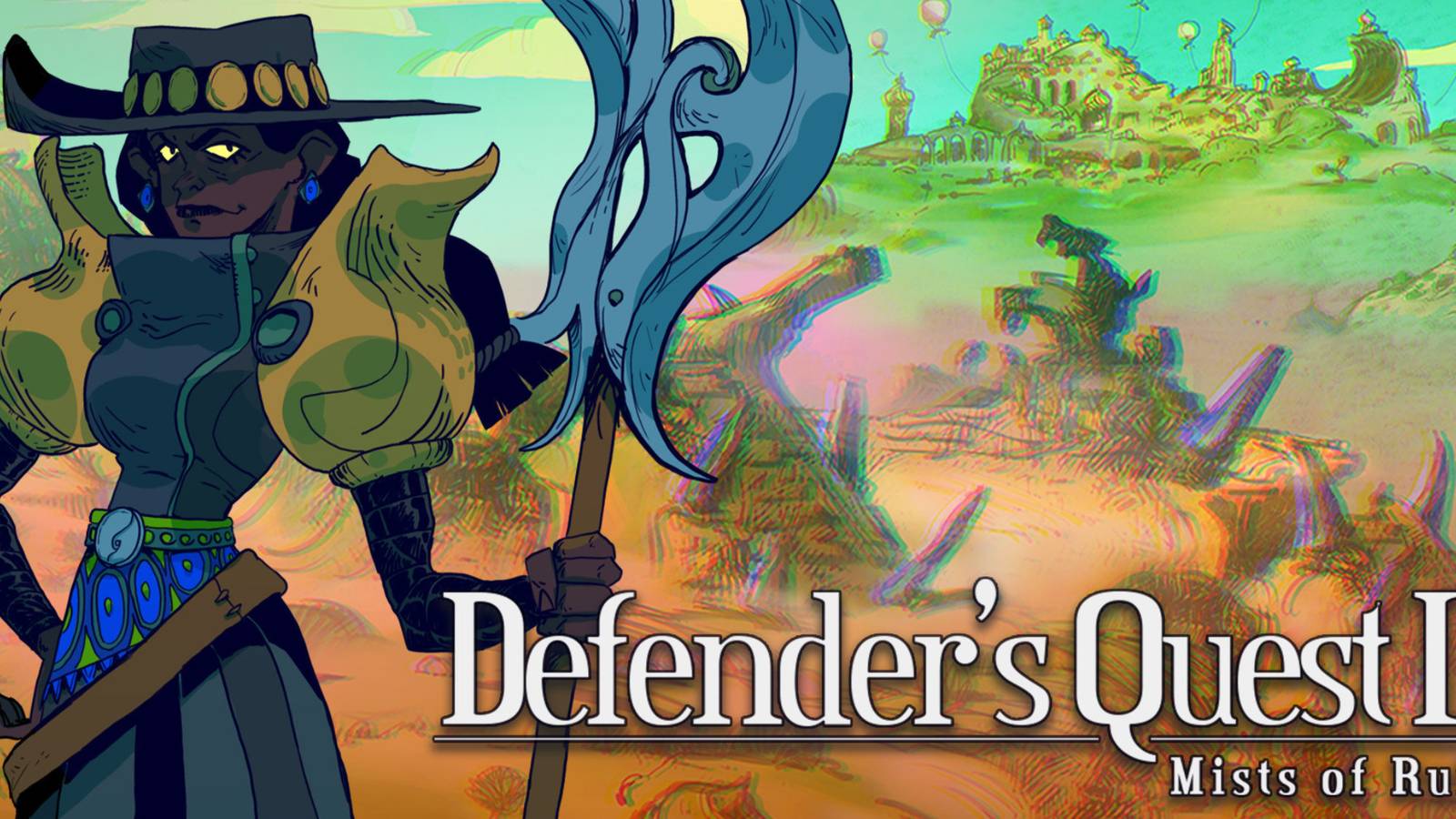 Defender's Quest 2 Mists of Ruin Key Art