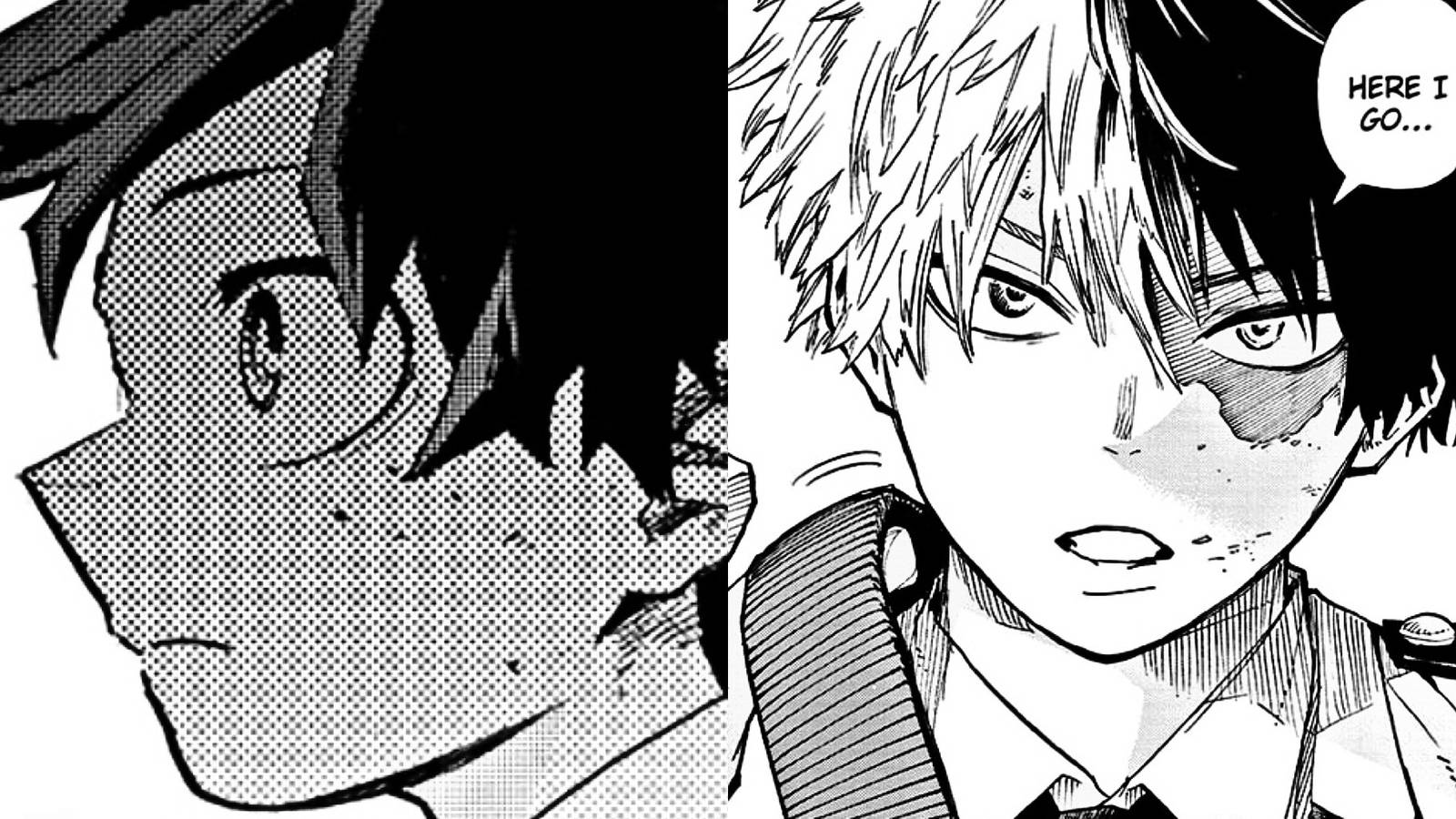 deku and shoto todoroki my hero academia mha 425