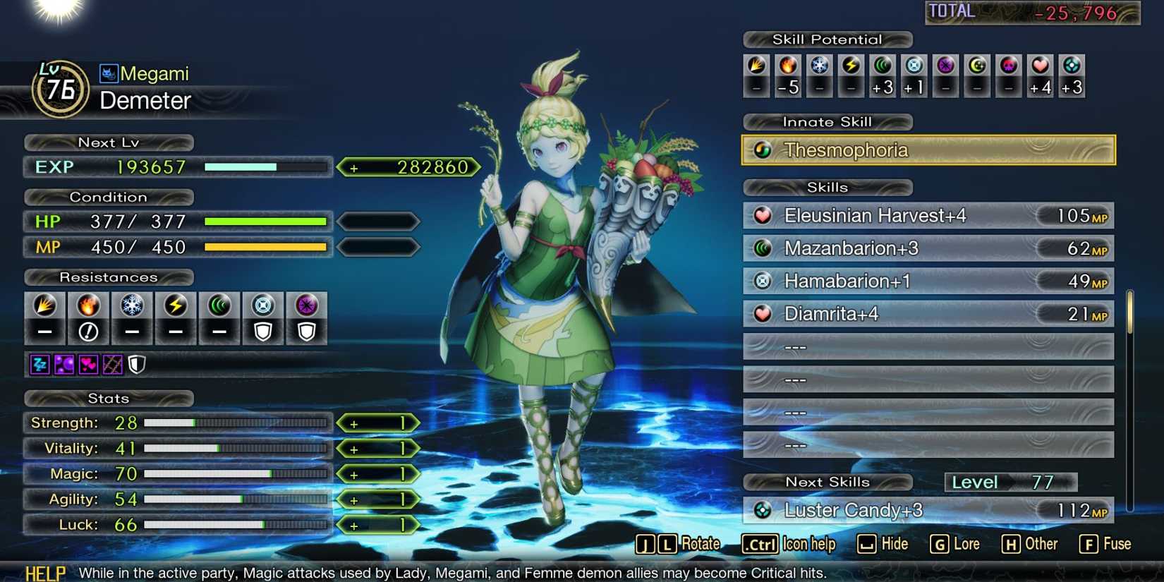 Demeter in Shin Megami Tensei 5 Vengeance