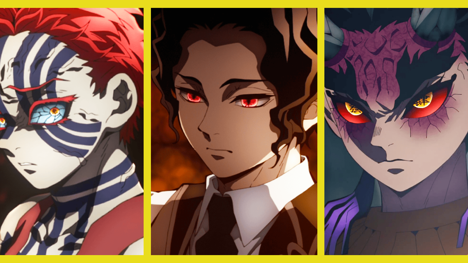 Demon Slayer Akaza Hantengu Muzan