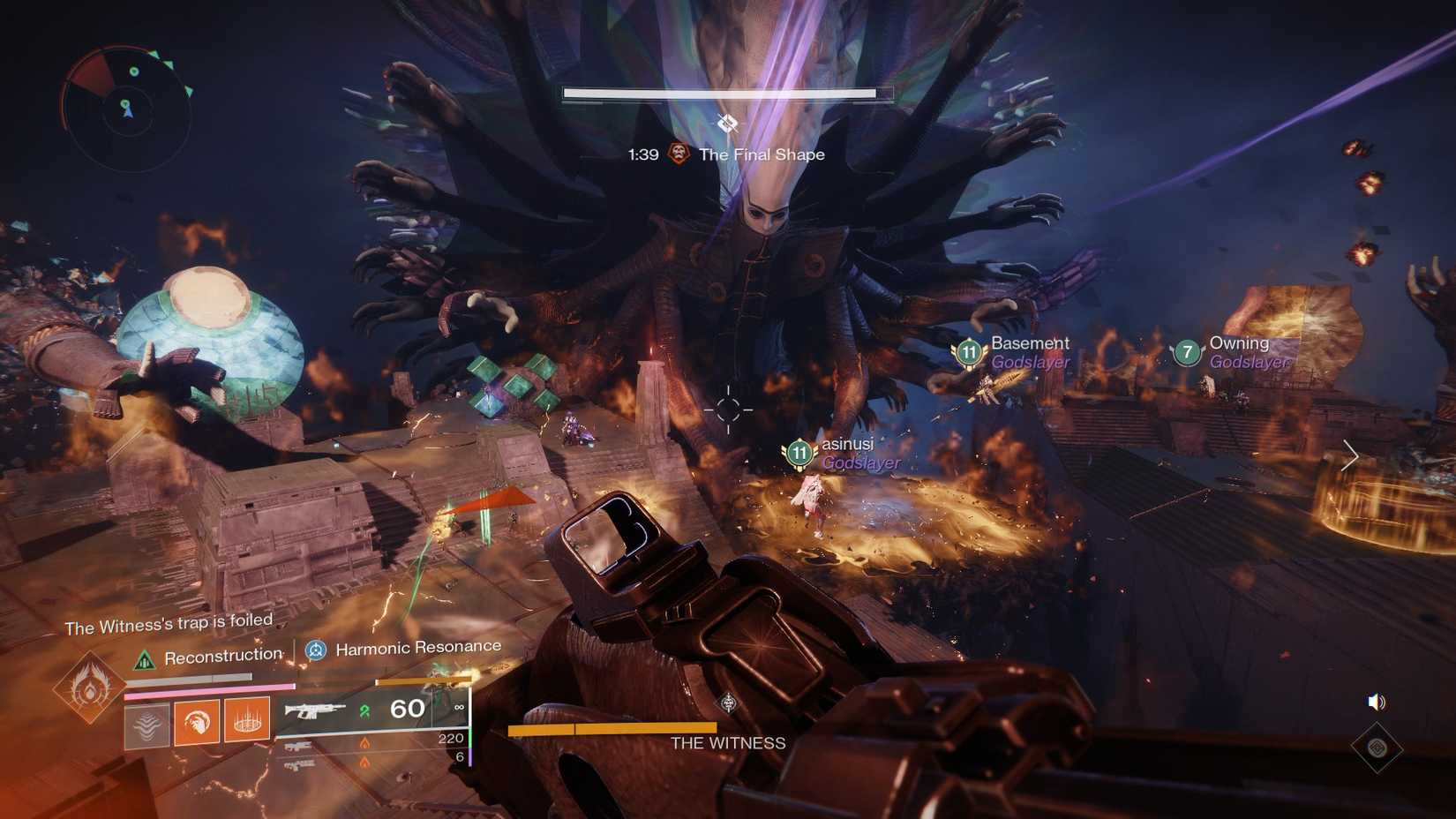 destiny 2 salvations edge the witness unleashing a big attack