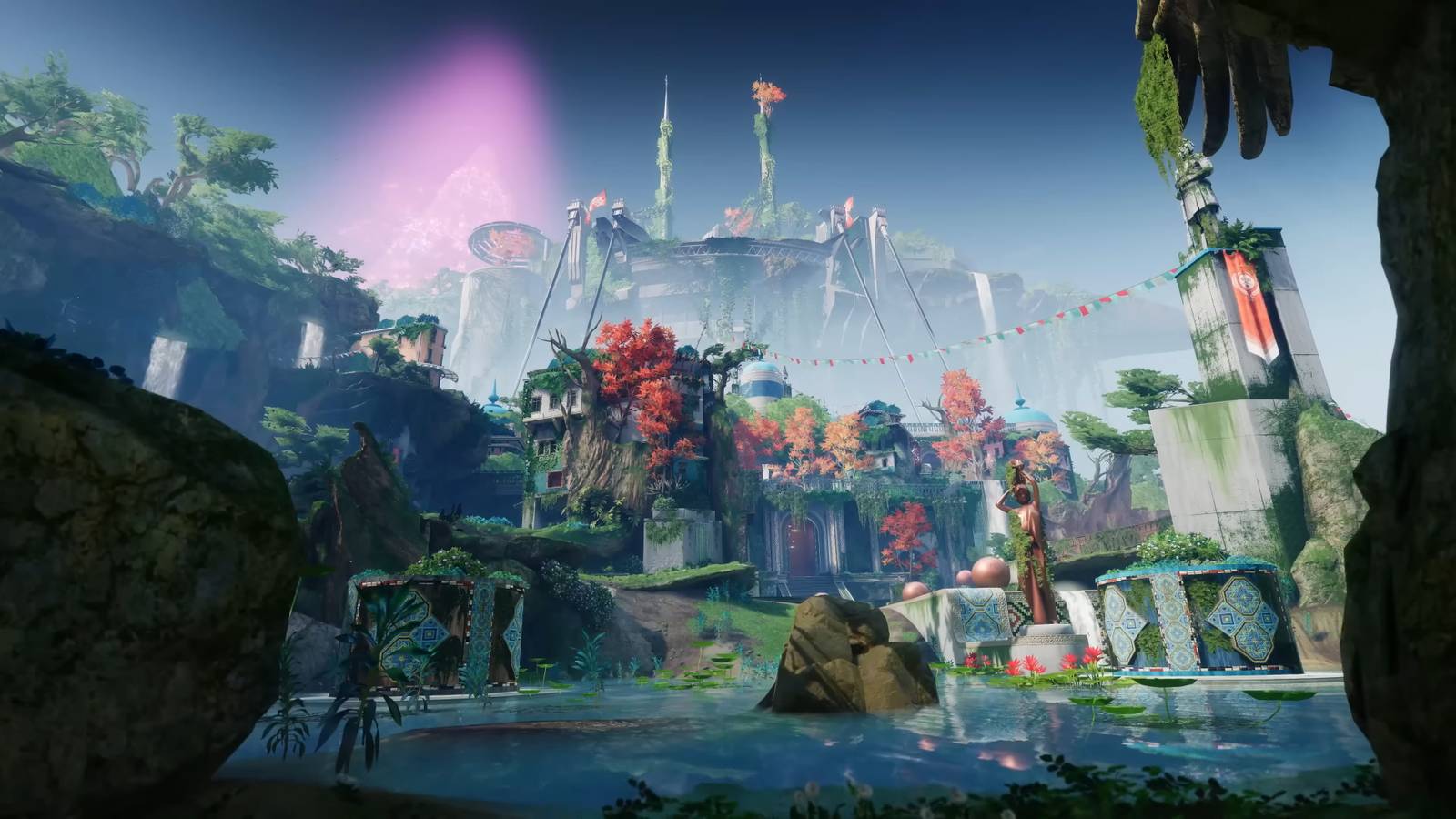 The Landing region of the Pale Heart in Destiny 2