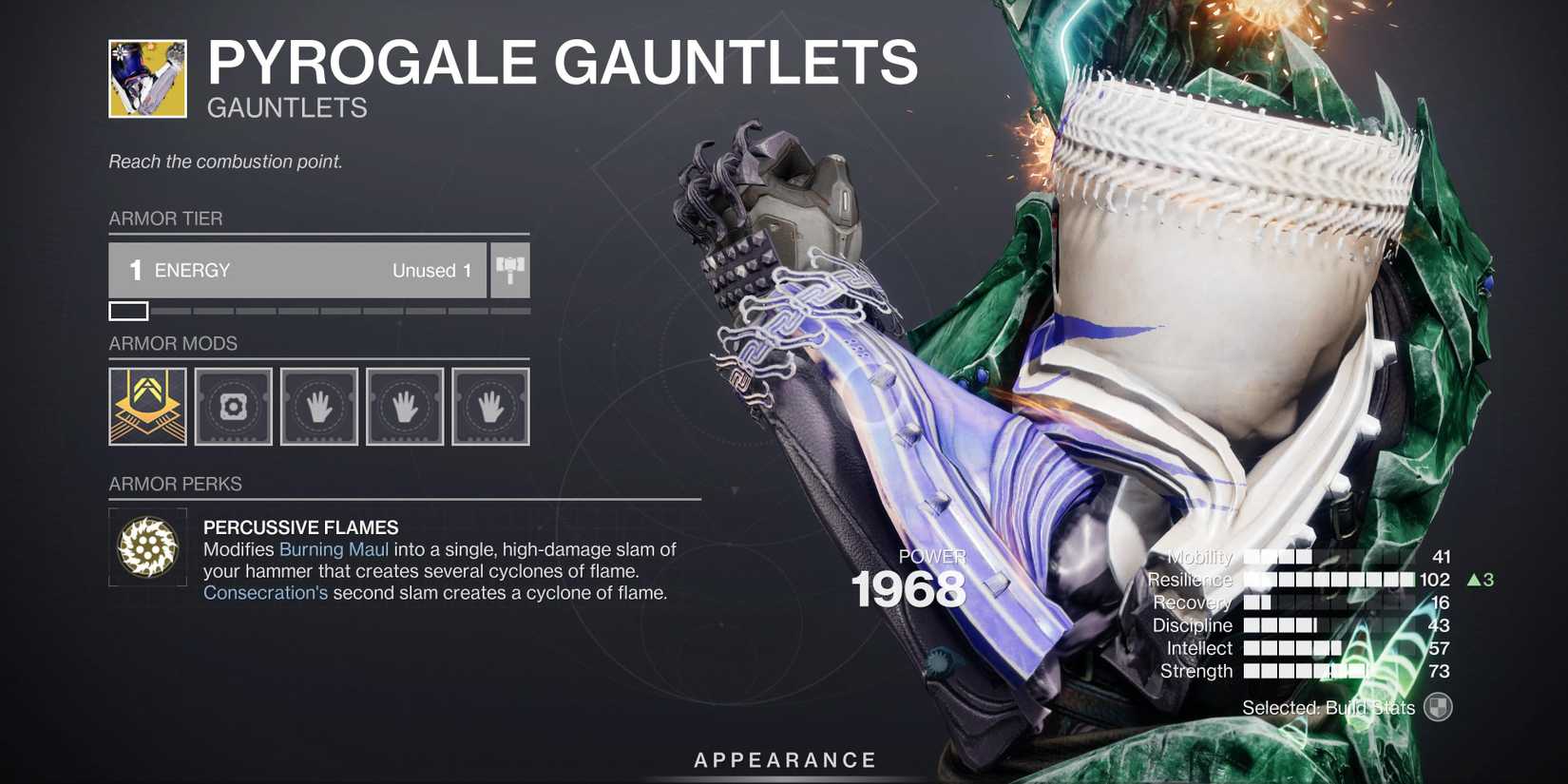 pyrogale gauntlets