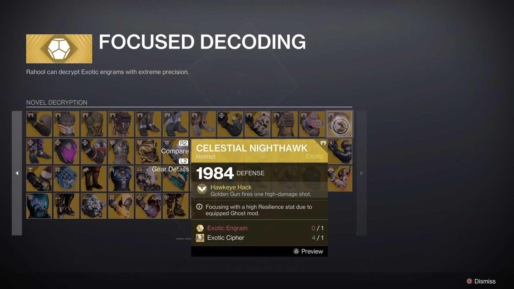 focused decoding at master rahool