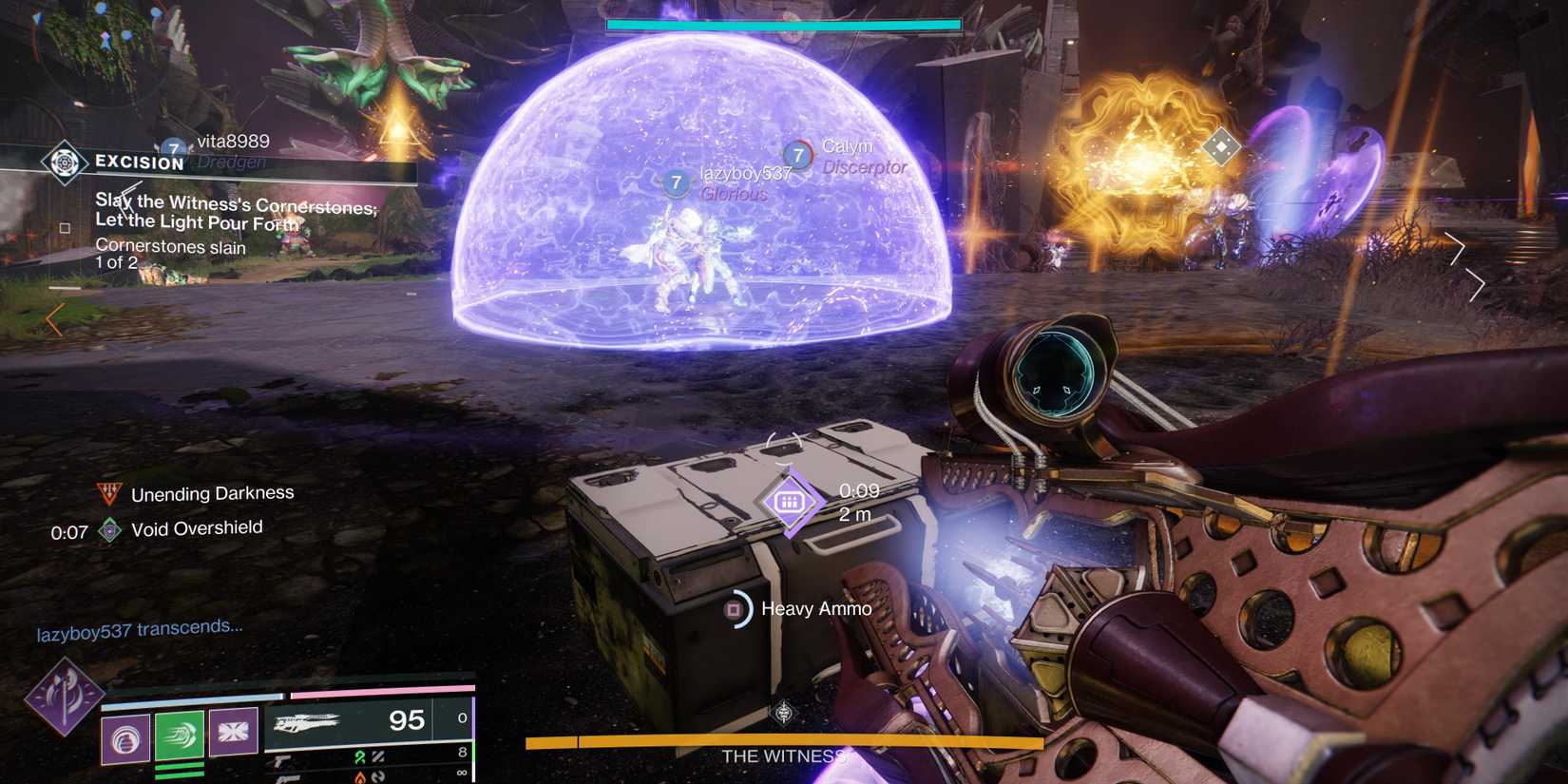 acquiring heavy ammo