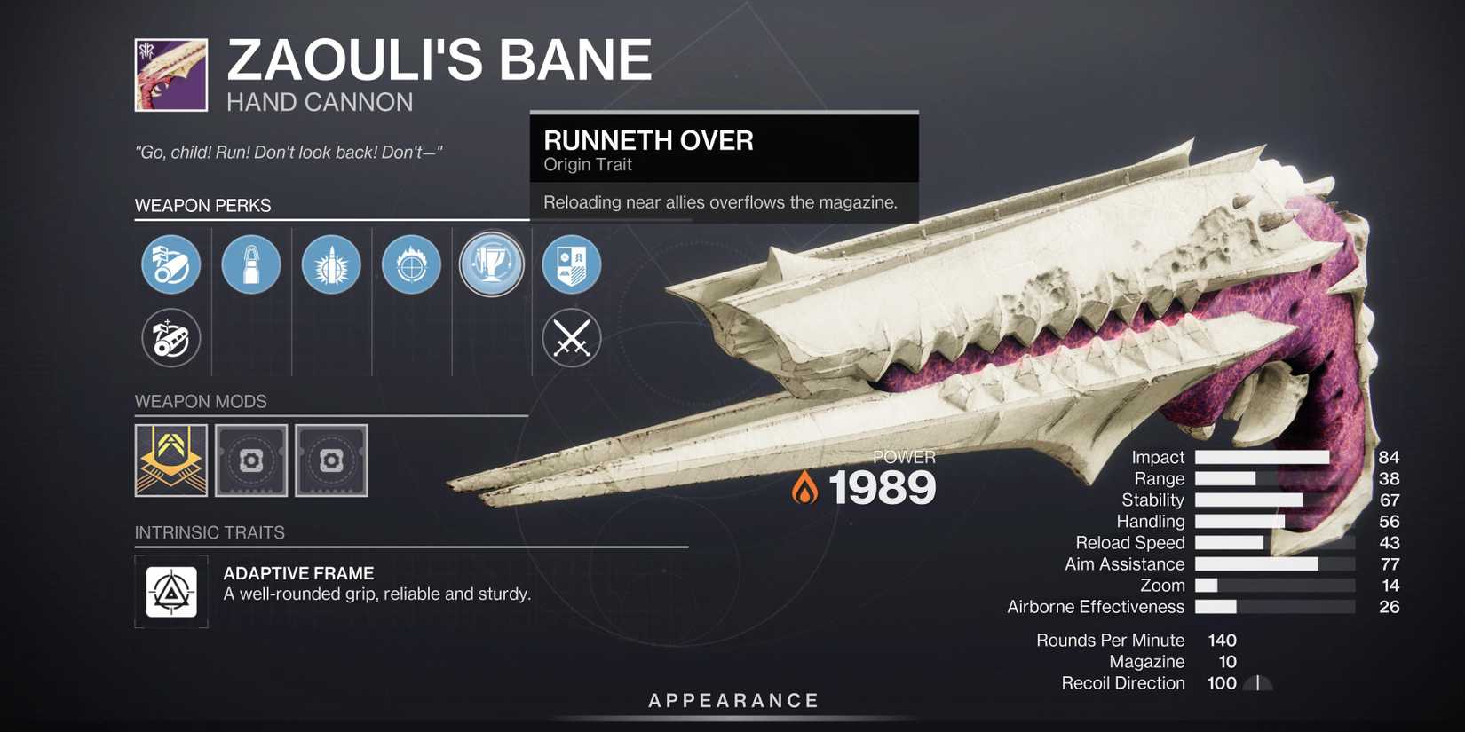 Zaouli's Bane